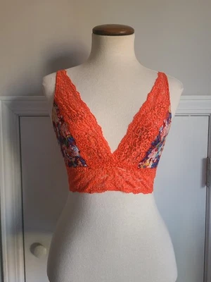 Sujetador Soma Bralette de Encaje para Mujer Talla M Festival Boho Artístico Floral Lo último Foto 1 de 4