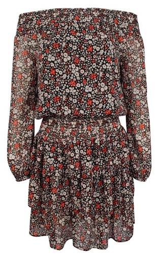 Abito donna Michael Kors Brooks spalle scoperte B XSmall