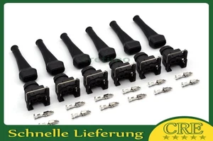 6x Einspritzdüse Stecker Gehäuse passend für Bosch EV1 - 037906240 1287013003 - Picture 1 of 8