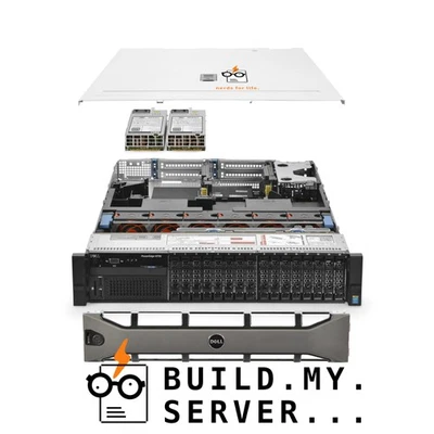 Dell PowerEdge R730 Server 16B 2.4Ghz 28-Core 128GB RAM 6.7TB Storage Enterprise - Image 1 of 4