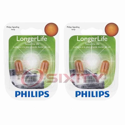 2 bombillas marcadoras laterales delanteras Philips para Lincoln Blackwood Continental fa Foto 1 de 4