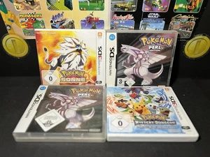 NINTENDO DS + 3DS || 4x POKÉMON LEER OVP SONNE MYSTERY PERL || GAMEBOY || - Bild 1 von 4