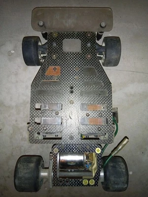 1987 Team Associated RC12L 1/12 Electric On-Road Graphite RC Car Kit#4303 Dynamc - Image 1 of 4