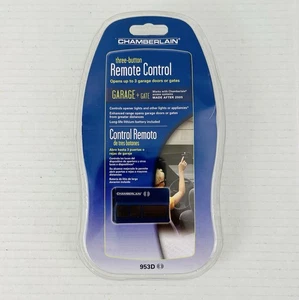 Chamberlain 953D 3-Tasten Garagentoröffner Fernbedienung Neu im Paket - Bild 1 von 5