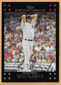 CHEIN-MING WANG YANQUIS DE NUEVA YORK #170 - TOPPS CASI NUEVO - NUEVO COMO NUEVO 2007 - Imagen 1 de 2