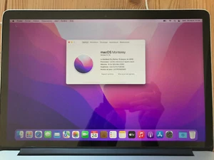 Macbook Pro 15" 2015 16Go i7 2,5GHz SSD 128Go batterie 74% + chargeur Apple - Photo 1/21