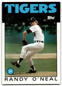 1986 Topps Randy O'Neal Detroit Tigers #73