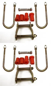 Rear Leaf Spring Fitting Kit For Mitsubishi L200 K74 2.5TD 4D56 (96-07) 2 SIDES - Picture 1 of 1