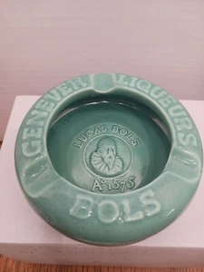 Alter Lucas Bols Genever Liköre Holland Keramik Aschenbecher - Bild 1 von 4