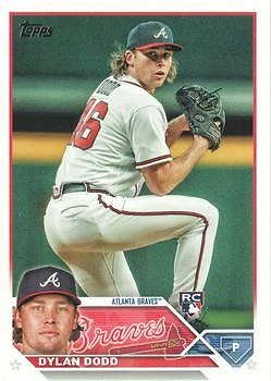 Dylan Dodd 2023 Topps Update - #US51 RC - Atlanta Braves - Image 1 of 2