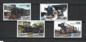 Südwest Mail Hohenlohe  Eisenbahn  Lokomotiven    4 Werte ** - Bild 1 von 1