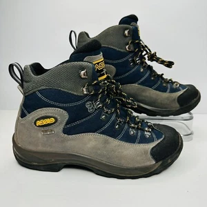 Asolo FSN GTX Hiking Boots Women's Size 6.5 Blue Gray Outdoor Waterproof Boots - Picture 1 of 9