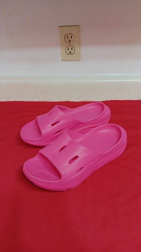 HOKA ONE ONE ORA RECOVERY 3 sandali donna comodi rosa gomma taglia 11 uomo 9