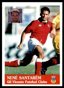 Panini Futebol 96/97 Nene Santarem Gil Vicente Futebol Clube No. 164