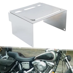 Windowed Battery Box Cover For Harley XL Sportster 1982-99 FXD FXDWG Dyna 91-96 - Picture 1 of 13