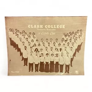 1953 Clark College A Cappella Choir On Tour Program Vancouver Washington - Picture 1 of 6