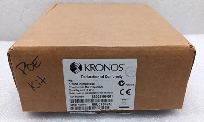 NEW Open Box KRONOS 4500 POE Kit 8602806-001 GT-91080-0824-MLX Converter #99 - Image 1 of 4