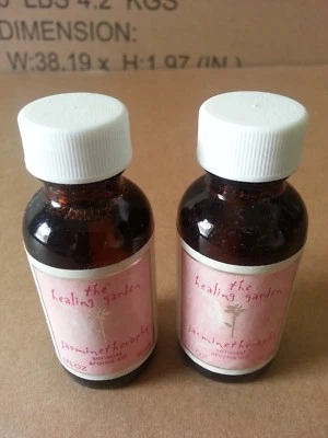 2- ACEITE AROMA SENSUAL TERAPIA JAZMÍN JARDÍN CURATIVO 1 OZ. Cada Foto 1 de 3