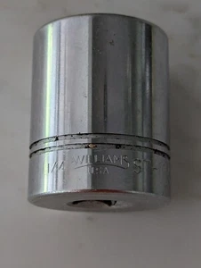 Vintage Williams 1-1/4" St-1240 1/2" Drive 12 Pt. Socket - Picture 1 of 8