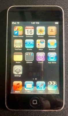 Apple iPod Touch Model No.A1288 2nd Generation 8GB Chrome Working - Image 1 of 3