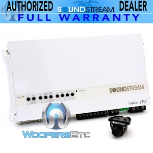SOUNDSTREAM MR5.2000D 5-CH COMPONENT SPEAKERS SUBWOOFER MARINE BOAT AMPLIFIER - Picture 1 of 6