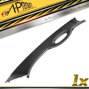 A-Pillar Interior Trim w/ Handle Front Right for Ford F-150 04-08 Pickup Black - Picture 1 of 8