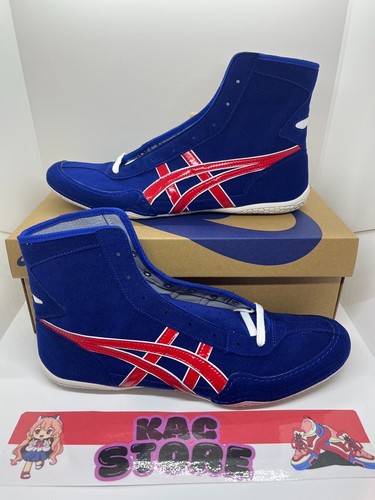 1083A001 ASICS Scarpe da Lotta Blu Reale x Rosso Bianco EX EO Successore oki