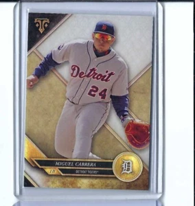 2017 Topps Triple Threads #12 Miguel Cabrera - Picture 1 of 2
