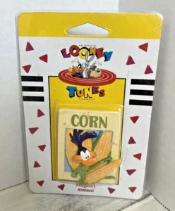 Imán de refrigerador vintage Looney Tunes Road Runner Corn 1996 Warner Brothers - Imagen 1 de 4
