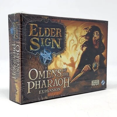 Elder Sign: Omens of the Pharaoh Expansion Fantasy Flight Games 2017 Sealed NEW  - Image 1 of 4