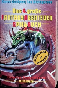 Fighting Fantasy - Das 4.  große Fantasyabenteuer-Spielbuch - B/B-/B- - Afbeelding 1 van 17