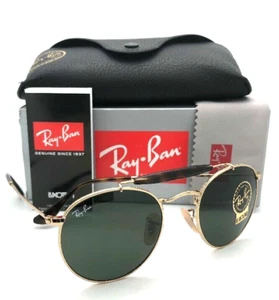 New RAY-BAN Sunglasses RB 3747 001 50-21 145 Arista Gold Frame w/ G15 Green Lens - Picture 1 of 12