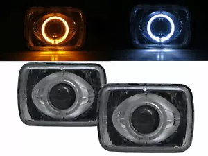 C20 Suburban 1979-1986 2D/4D CCFL Bi-Projector Headlight Chrome for Chevy RHD - Picture 1 of 6