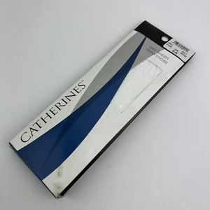 Pantimedias Catherines blancas talla grande D día medias transparentes panty nailon 300 335 - Imagen 1 de 4
