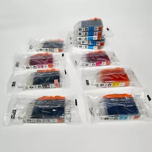 Lot of 12 Cartridges for Canon CLI-42 Inkjet PIXMA PRO-100 C PC LGY M PM GY Y - Picture 1 of 1