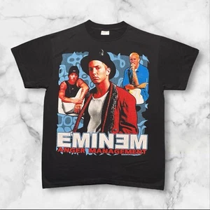 Eminem Shirt Anger Management Tour 2001 Rap Tee Sz Large Ludacris Gildan Reprint - Foto 1 di 7