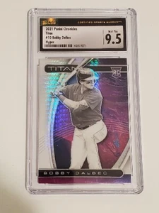 2021 Panini Chronicles Titan Hyper /299 Bobby Dalbec #10 Rookie CSG 9.5 Mint LP - Bild 1 von 2