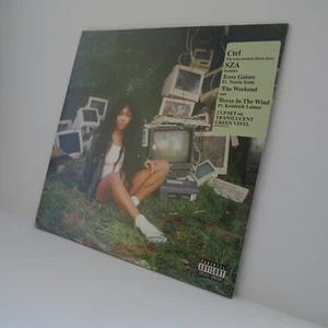 SZA - Ctrl Translucent GREEN Vinyl 2 LP NEW, SEALED TDE Top Dawg K. Lamar Record - Foto 1 di 5