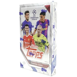 2021 -22 Topps UEFA Champions League Collection Soccer Hobby Box | 24 Packs - Picture 1 of 3