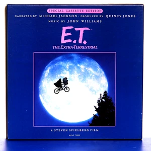 COFFRET Cassette " E.T. The Extra-Terrestrial" Narated by Michael JACKSON. - Imagen 1 de 19