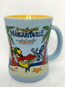 Jimmy Buffetts Margaritaville Parrot Mug Cup Coffee Tea Embossed Hammock Volcano - Picture 1 of 4