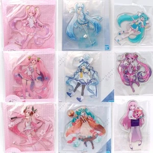 Soporte acrílico exclusivo Vocaloid Hatsune Snow Sakura Miku JP Ichiban Taito Kuji - Imagen 1 de 13