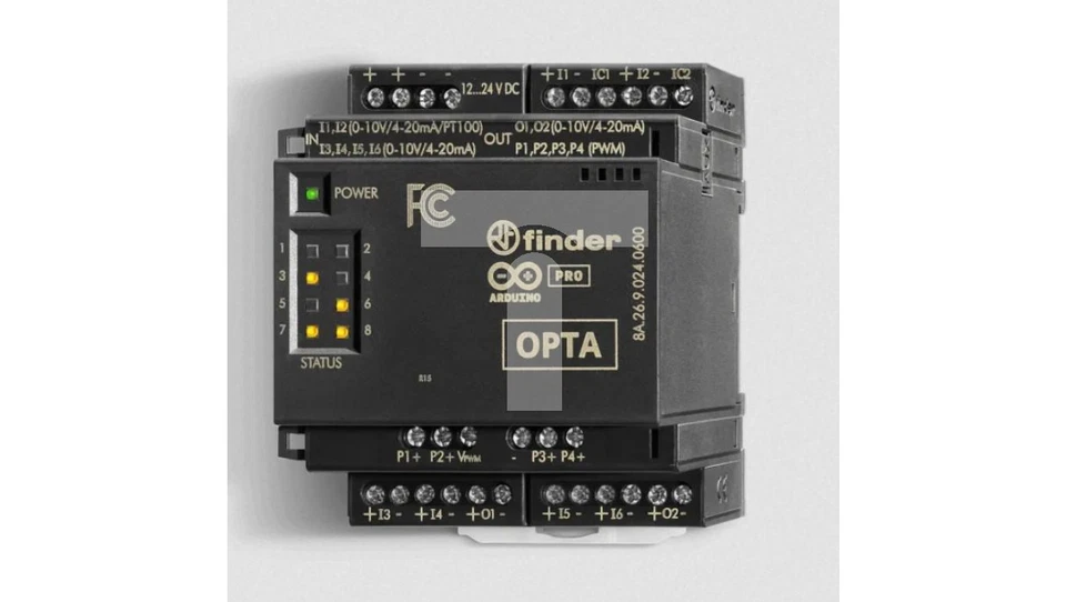 OPTA Expansion Module - 6 Inputs. analog 0...10 V,4...20 mA,PT100 (2-3-wi /T2UK - Image 1 of 1