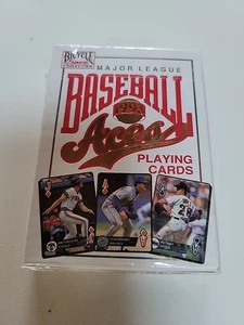 1993 Deck Major League Baseball ACES Playing Cards by Bicycle SEALED - Picture 1 of 2