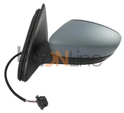 RETROVISORE ELETTRICO SINISTRO 5 PIN CON PRIMER TERMICO SEAT TOLEDO 01/12, SKODA - Immagine 1 di 1