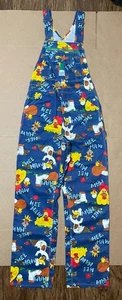 RARE NEW Vintage Liberty 32x34 Hee Haw Bib Overalls 1970's Adult Made In USA - Picture 1 of 9