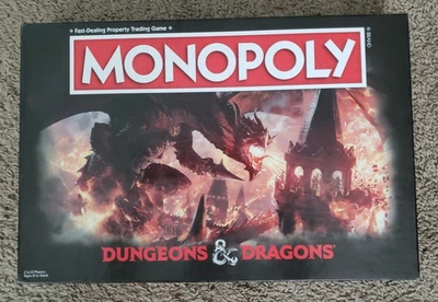 2023 Hasbro Pulse Exclusive Dungeons and Dragons Monopoly Game - READ!!!! - Image 1 of 4