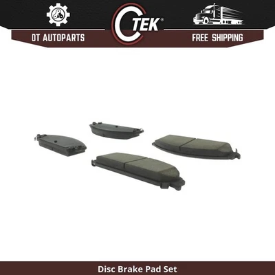 Para Dodge Avenger 2013-2014 | Pastillas de freno de disco delanteras centradas | Semimetálicas Foto 1 de 3