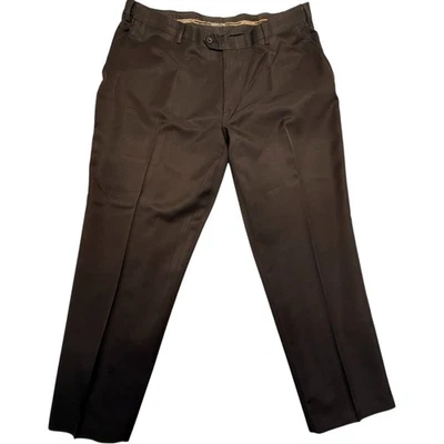 Calças pretas Jos a Bank Leadbetter golfe ajuste sob medida tamanho masculino regular - Imagem 1 de 4