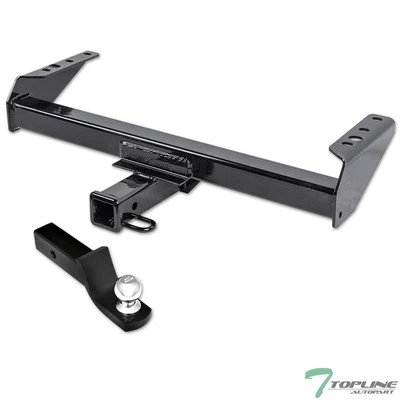 TLAPS For 75-00 Chevy GMC K Series Class 3 Trailer Hitch Receiver 2"+Ball Mount Foto 1 de 4